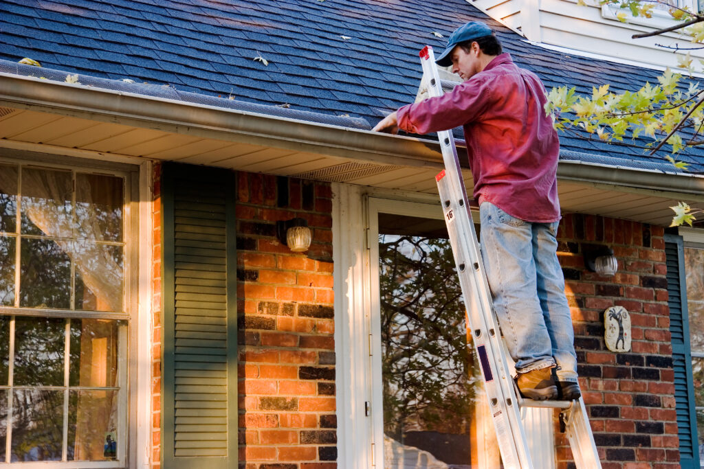 The Easy Way to Clean Gutters & Maintain Your Garden