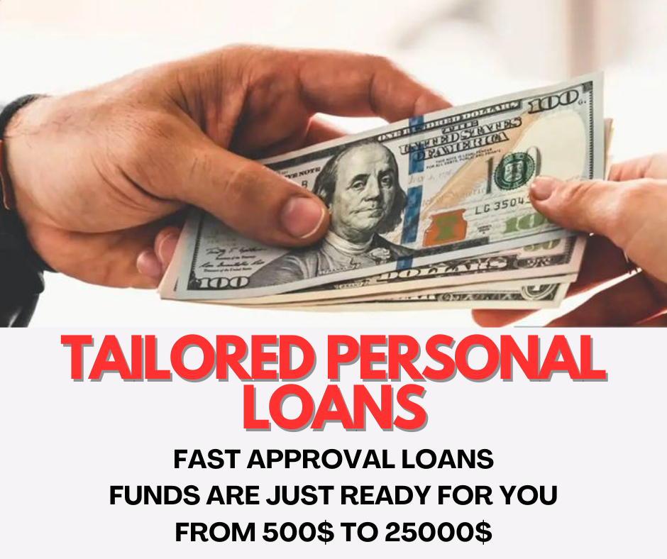 Tailored personal loans