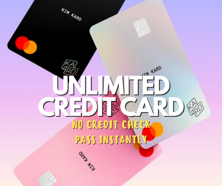 Unlimited credit cards