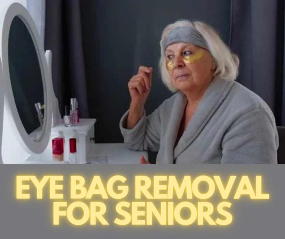 How to remove eye bags