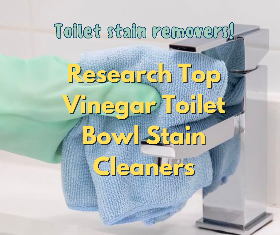 Vinegar toilet stain cleaner