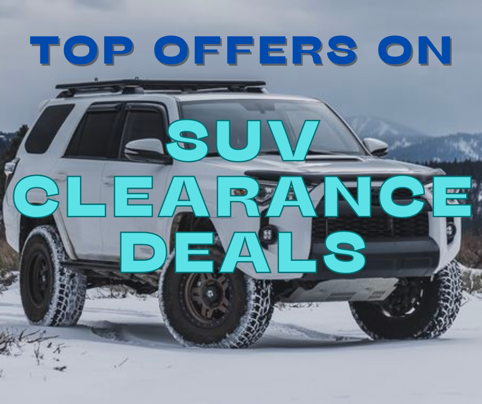 SUV Clearance Deals