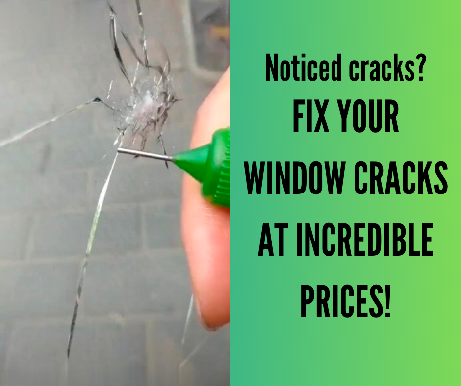 How to fix window cracks