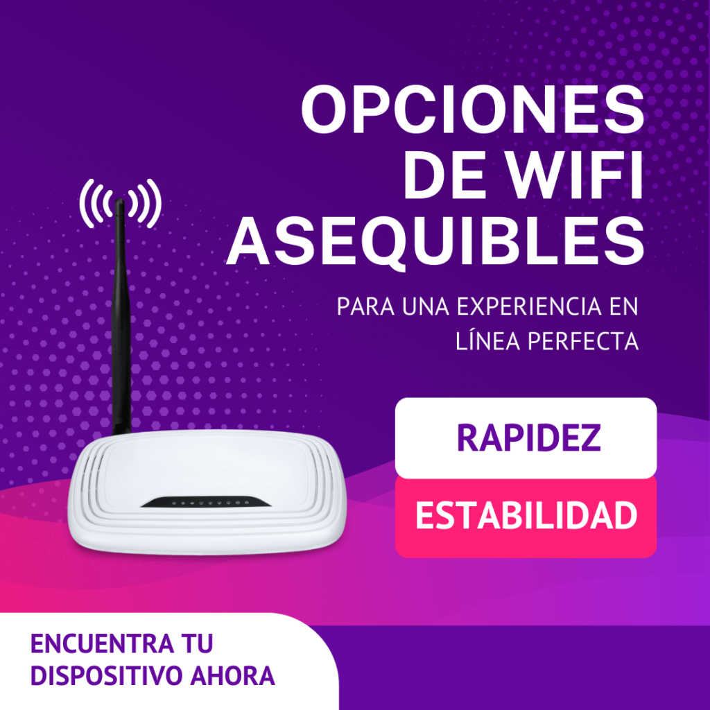 Conectarse sin gastar de más: Wifi a precio asequible