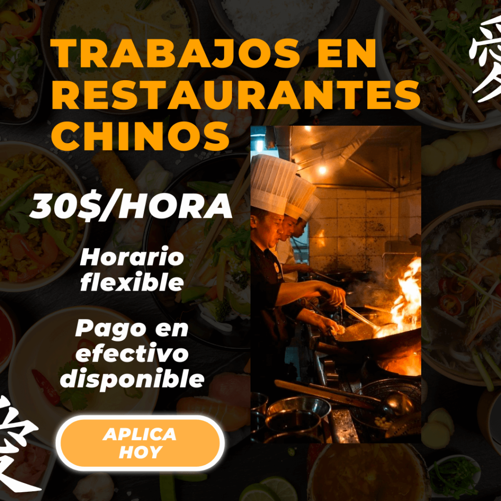 Trabajar en un restaurante chino puede ser una experiencia gratificante y enriquecedora.