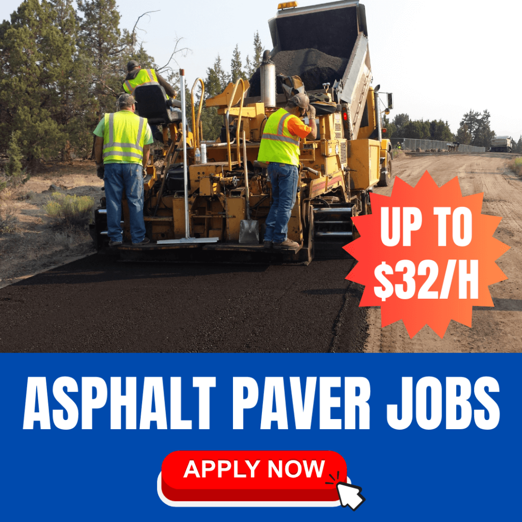 Asphalt Paver Jobs