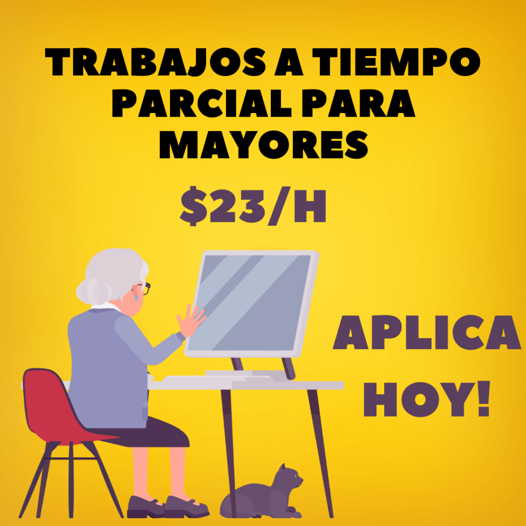 Trabajos a tiempo parcial para personas mayores: flexibilidad y satisfacción