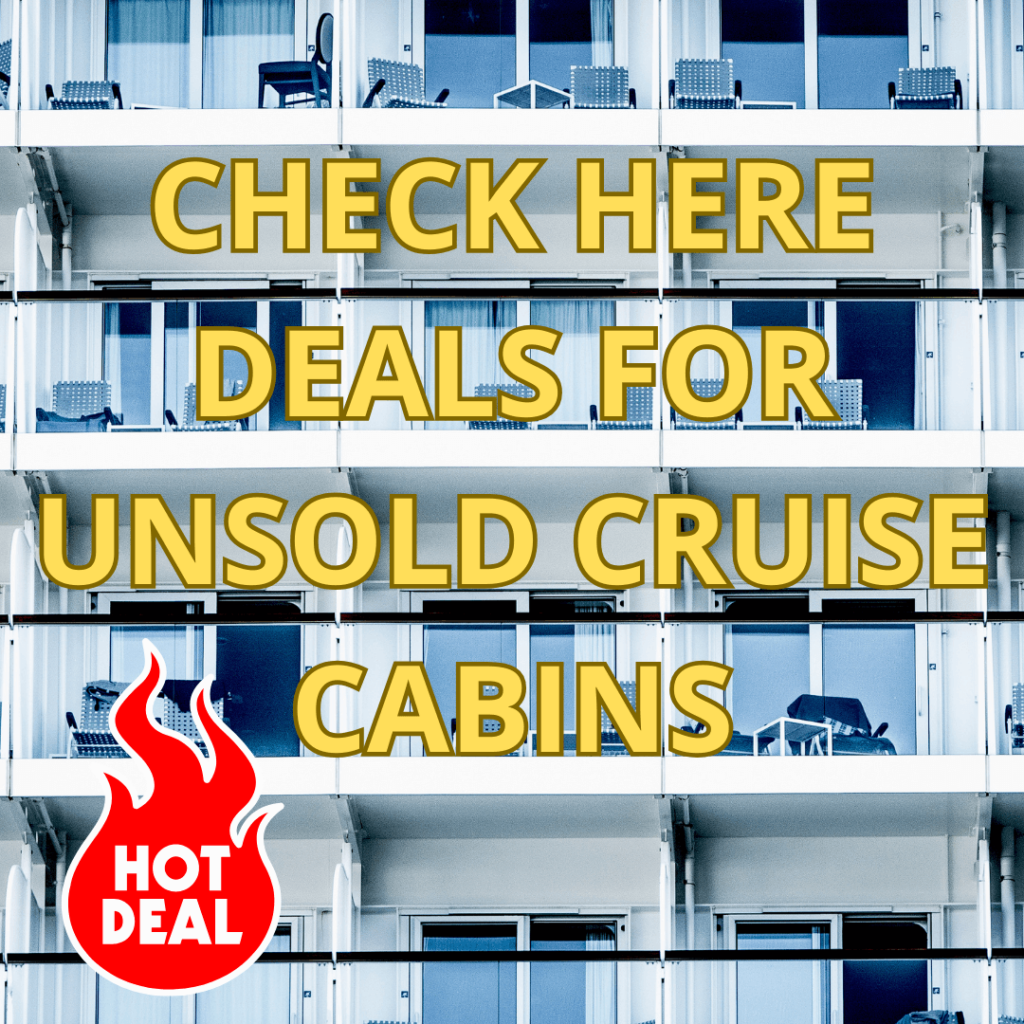 Unsold cruise cabins