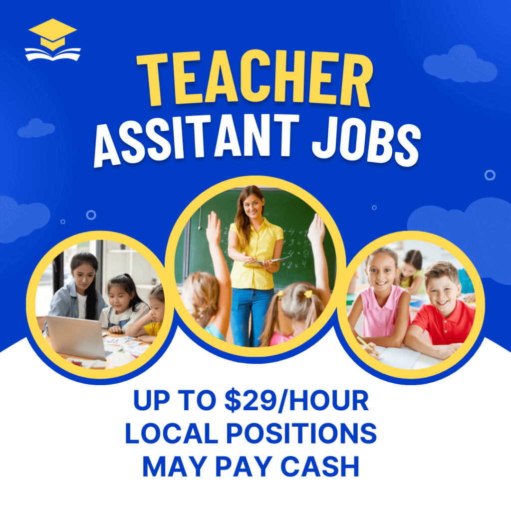 Teacher Assistant Jobs