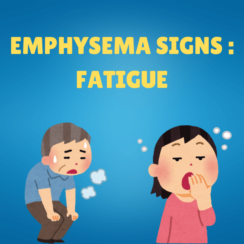 Emphysema signs