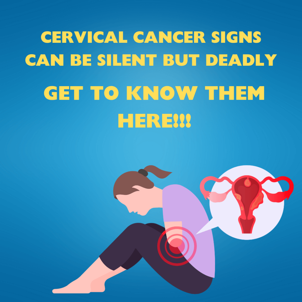 Cervical Cancer Signs in Women