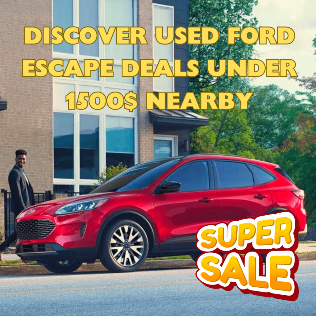 Hunting for a Ford Escape? Unveiling Your Used & New Options