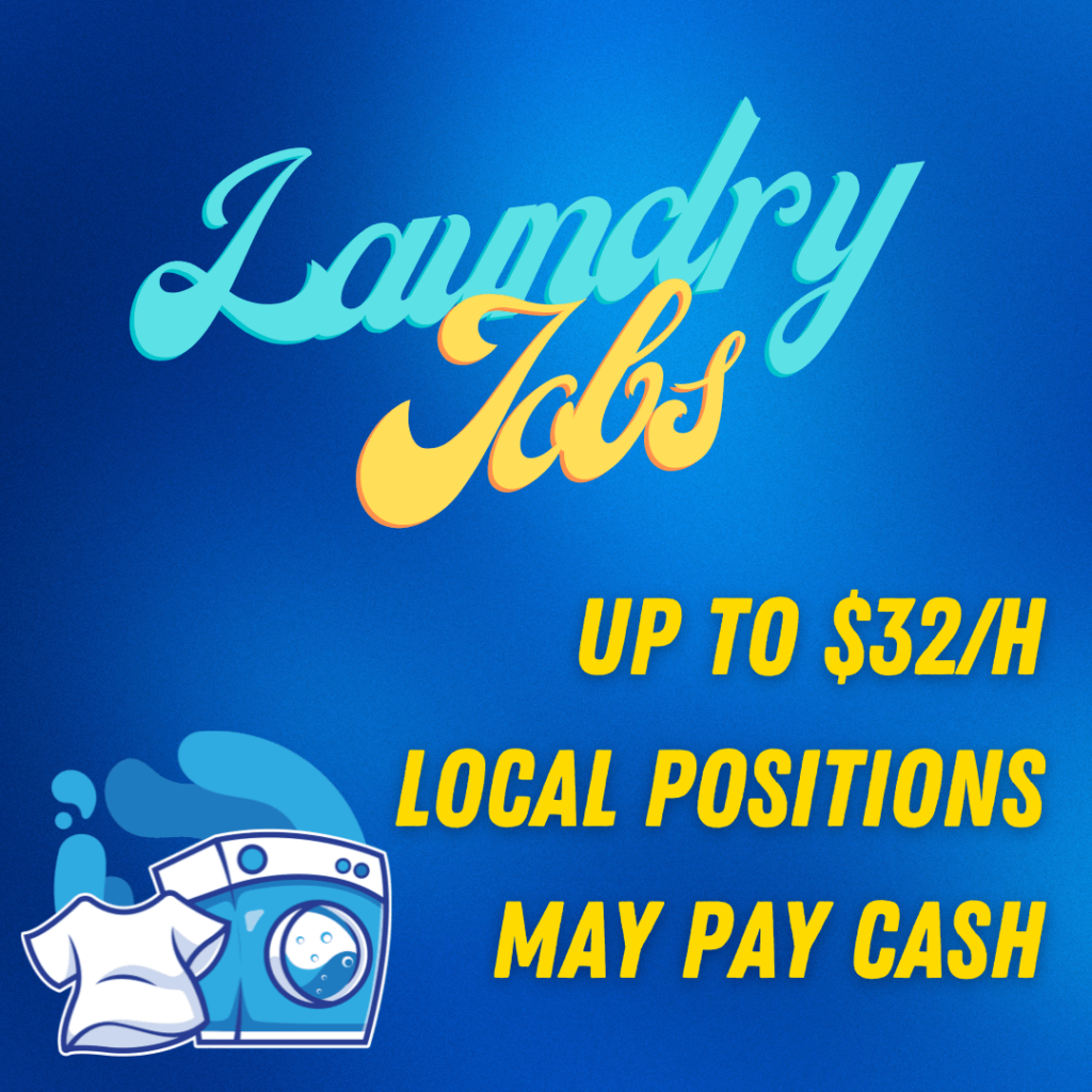 Laundry jobs